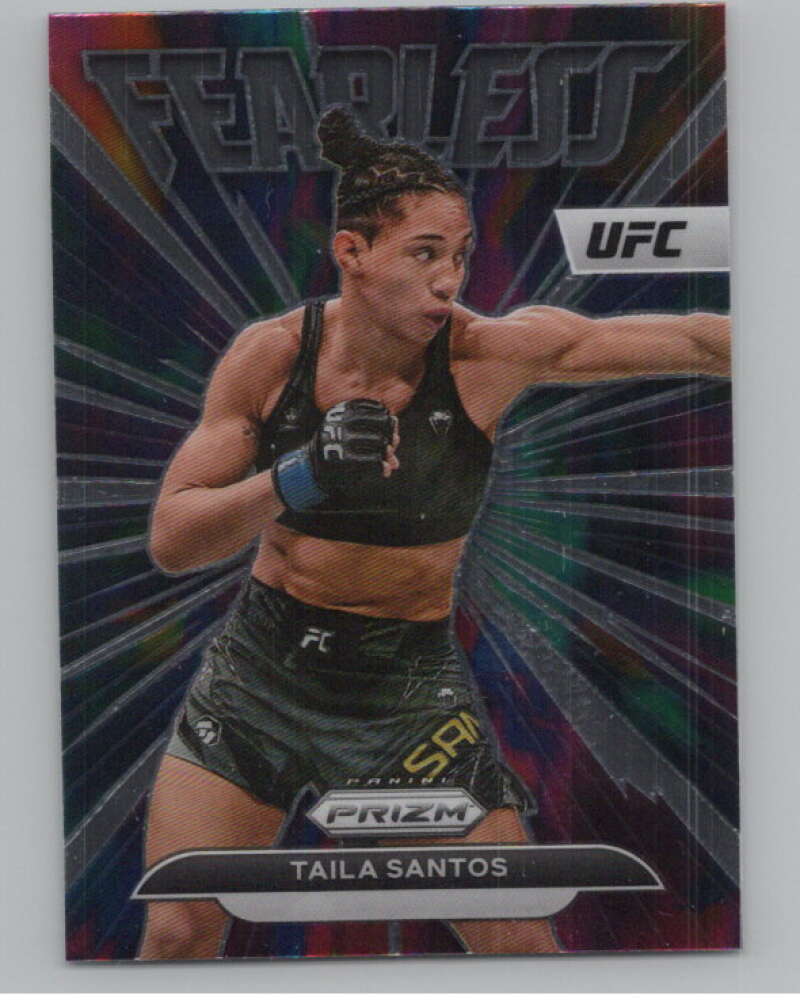 2023 Panini Prizm UFC Fearless #20 Taila Santos  V98373 Image 1