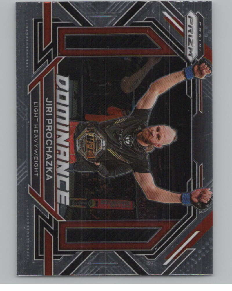 2023 Panini Prizm UFC Dominance #12 Jiri Prochazka  V98375 Image 1