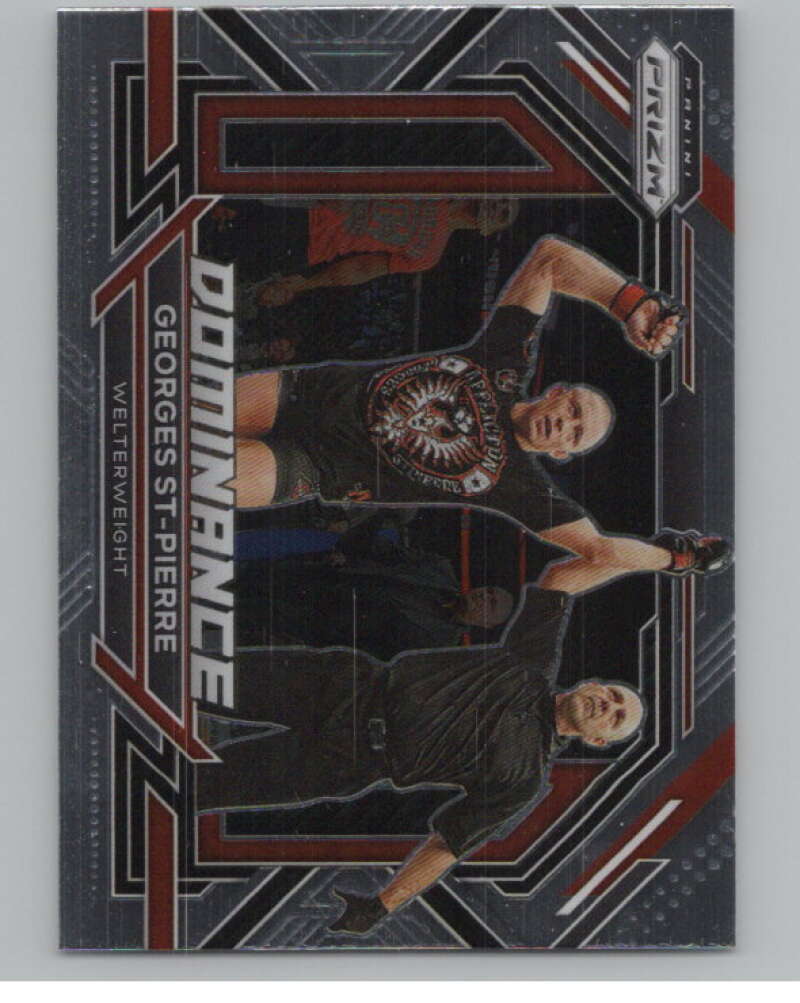 2023 Panini Prizm UFC Dominance #15 Georges St-Pierre  V98377 Image 1