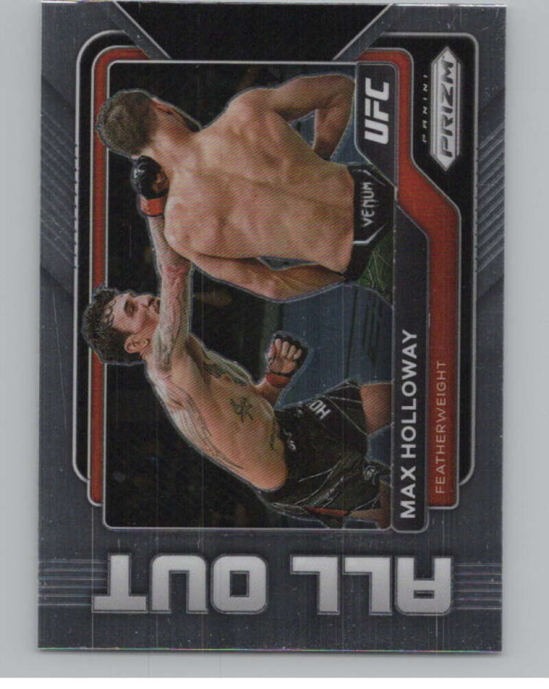 2023 Panini Prizm UFC All Out #24 Max Holloway  V98387 Image 1