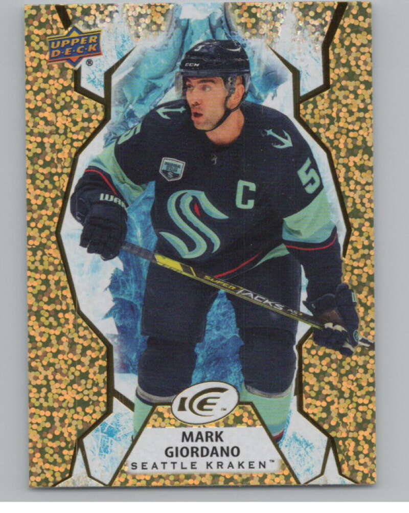 2021-22 Upper Deck Ice Gold #22 Mark Giordano   V98391 Image 1