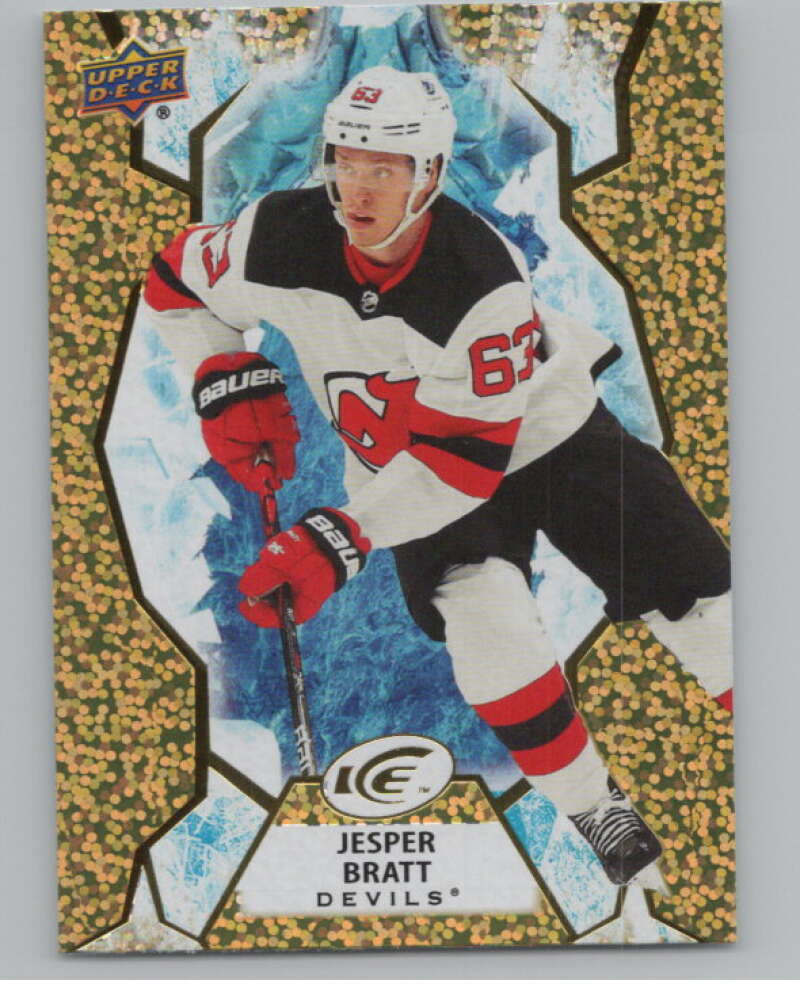 2021-22 Upper Deck Ice Gold #27 Jesper Bratt   V98392 Image 1