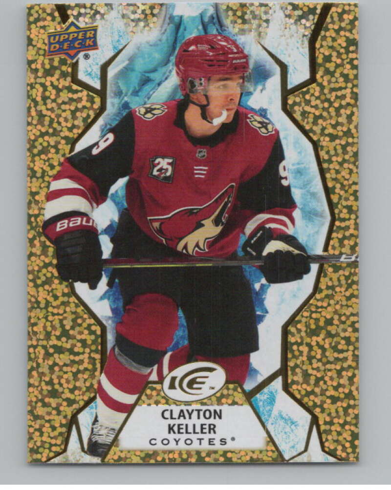 2021-22 Upper Deck Ice Gold #93 Clayton Keller   V98393 Image 1
