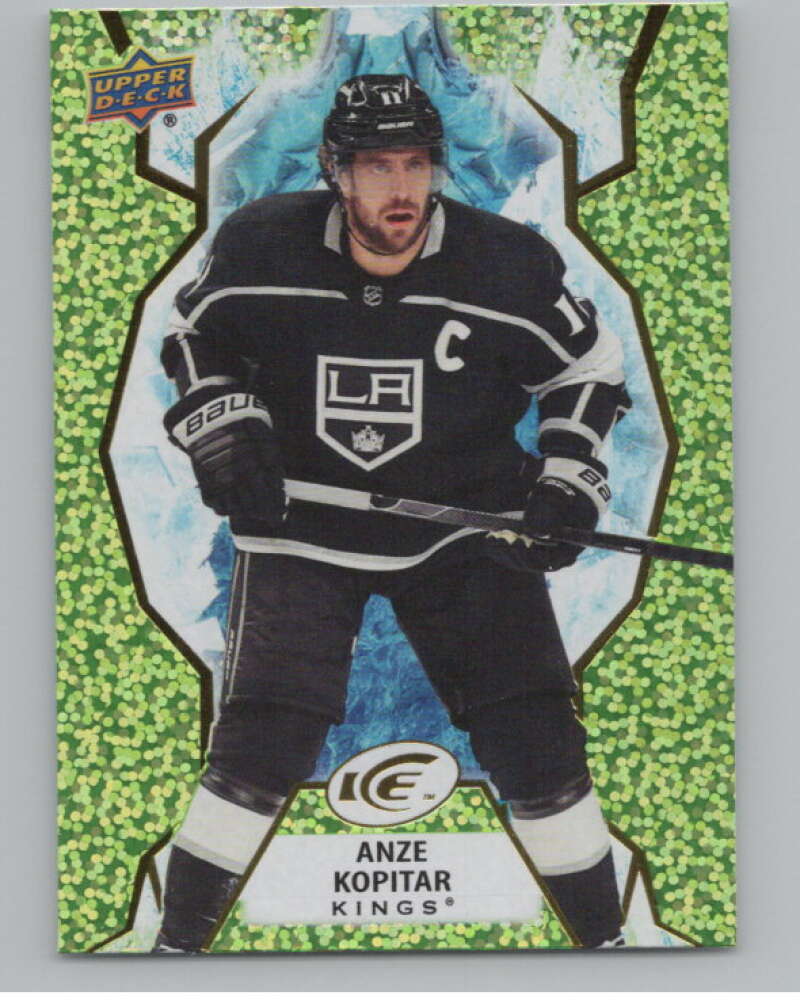 2021-22 Upper Deck Ice Green #37 Anze Kopitar  V98394 Image 1