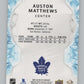2021-22 Upper Deck Ice Green #62 Auston Matthews   V98396 Image 2