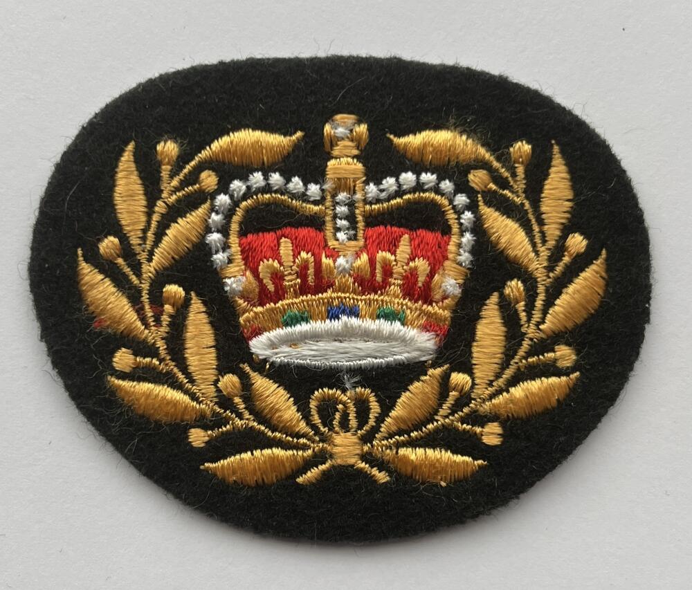 Canadian Army Warrant Officer Class Badge Vintage Patch 3"x2.2" - CM341 Image 1