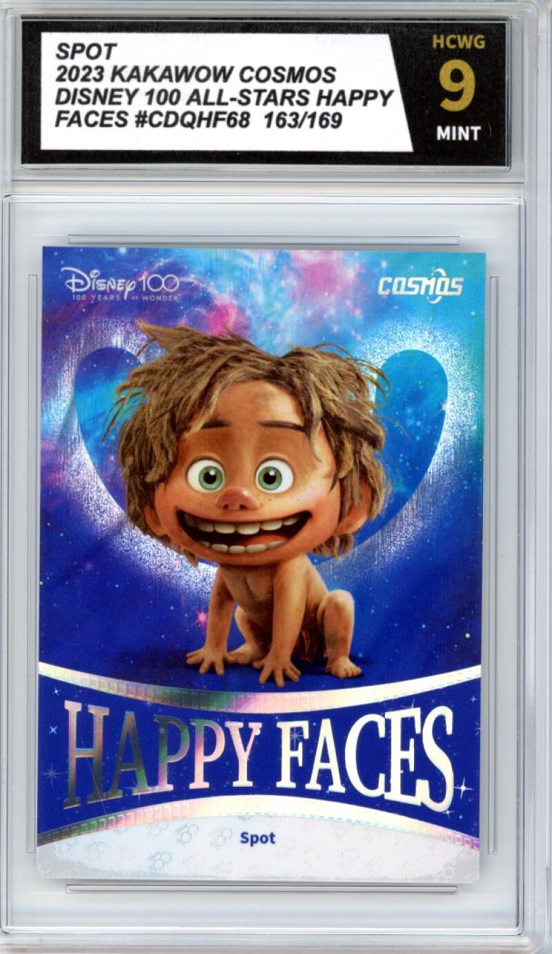 2023 Kakawow Cosmos Disney 100 All-Stars Happy Faces Spot 163/169 HCWG 9 Image 1