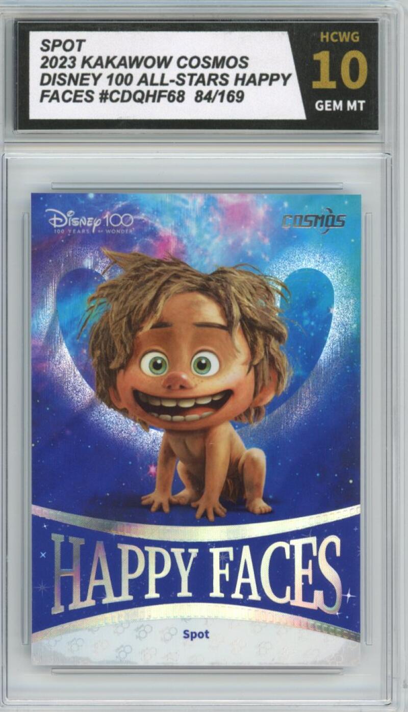 2023 Kakawow Cosmos Disney 100 All-Stars Happy Faces Spot 84/169 HCWG 10 Image 1
