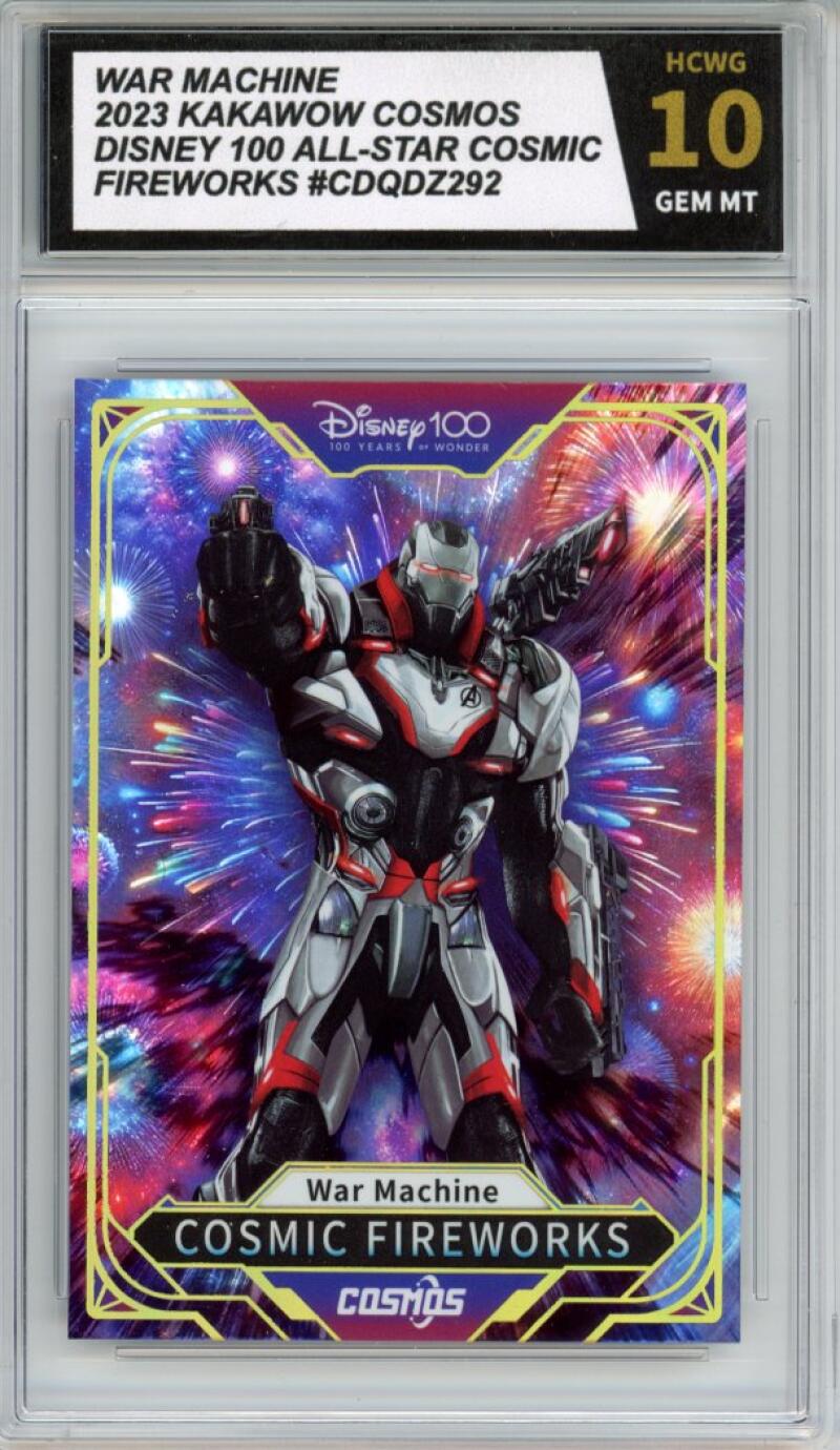 2023 Kakawow Cosmos Disney 100 All-Stars Fireworks War Machine HCWG 10 Image 1