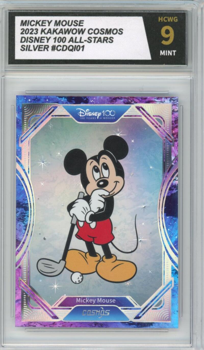 2023 Kakawow Cosmos Disney 100 All-Stars Silver #01 Mickey Mouse HCWG 9 Image 1