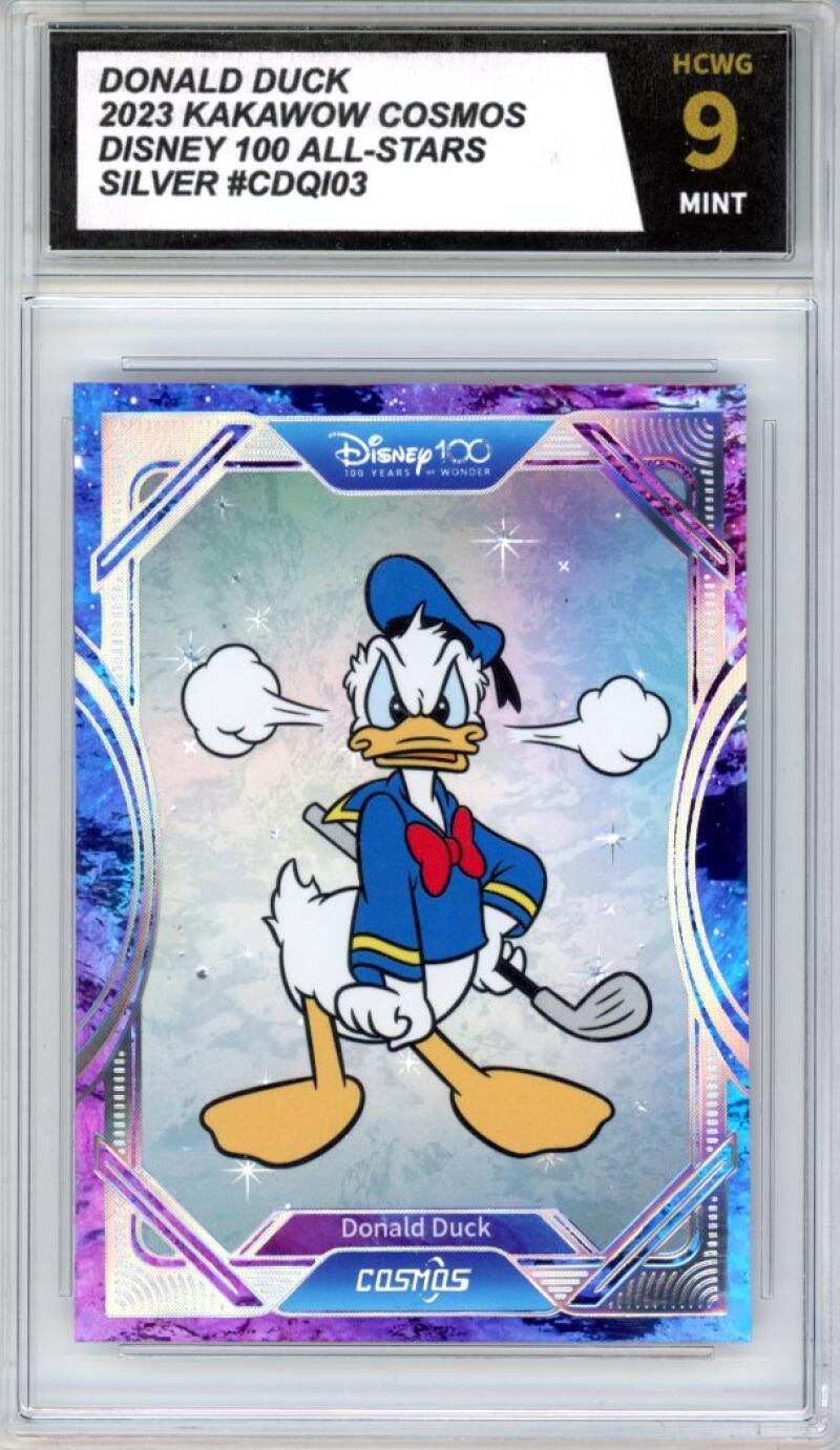 2023 Kakawow Cosmos Disney 100 All-Stars Silver #03 Donald Duck HCWG 9 Image 1