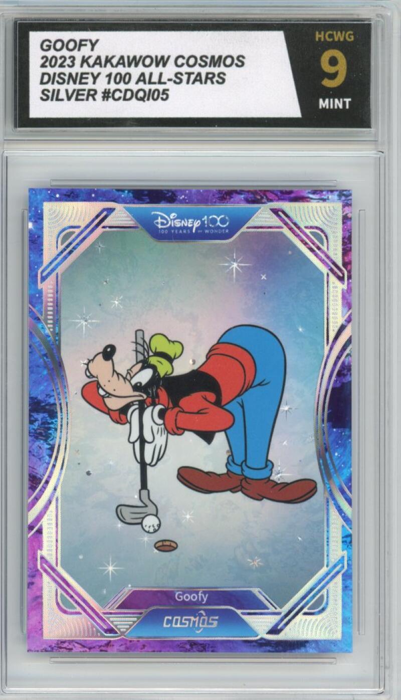 2023 Kakawow Cosmos Disney 100 All-Stars Silver #05 Goofy HCWG 9 Image 1