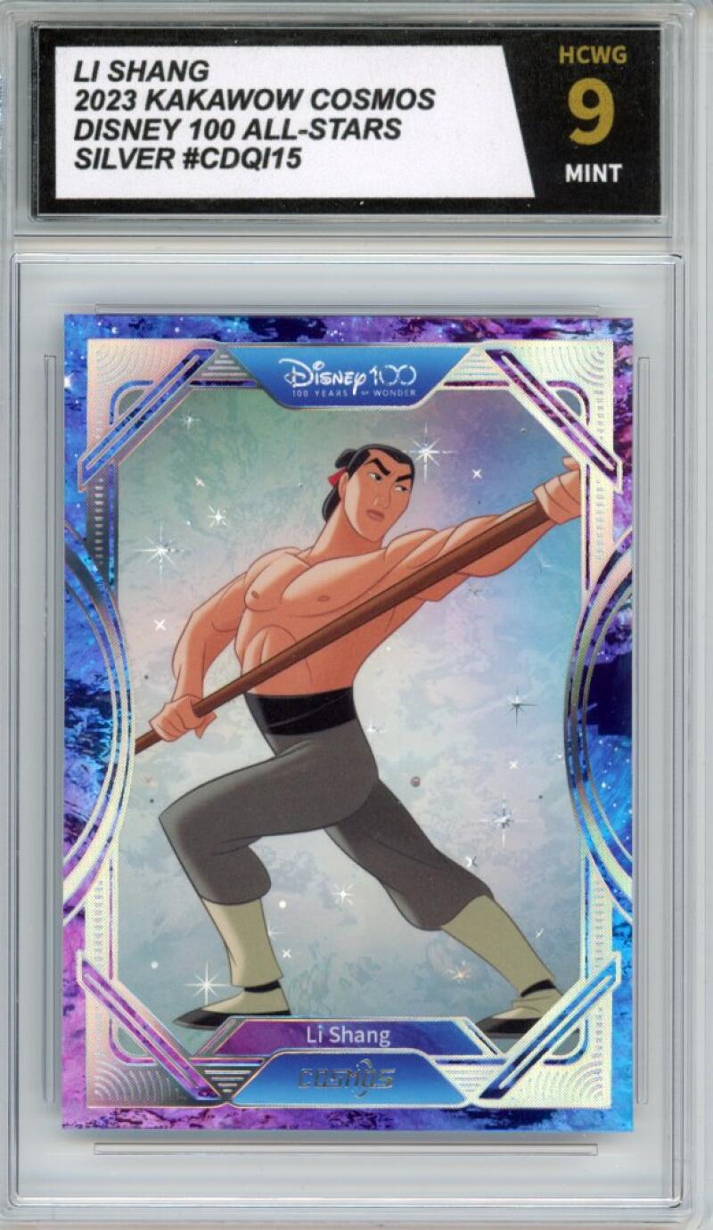 2023 Kakawow Cosmos Disney 100 All-Stars Silver #07 Li Shang HCWG 9 Image 1