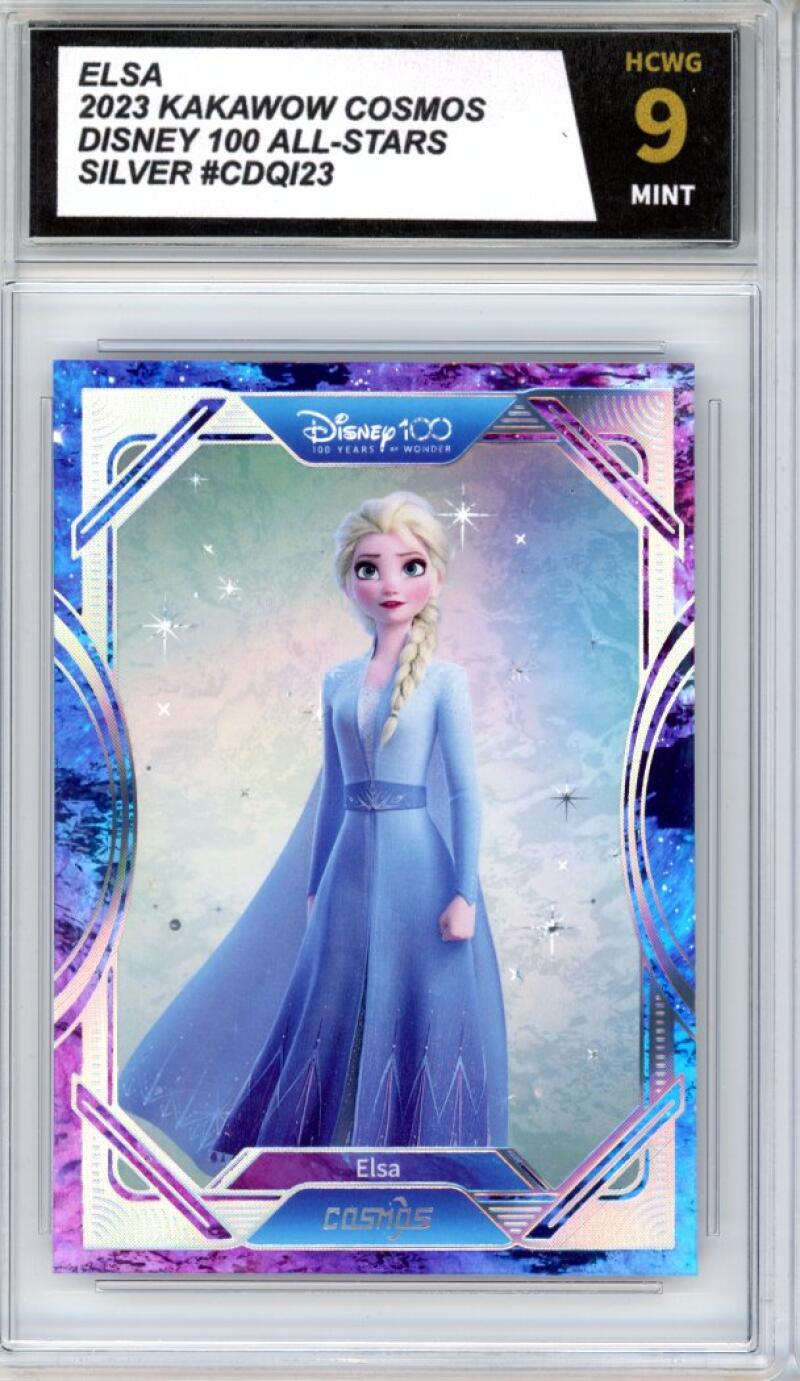2023 Kakawow Cosmos Disney 100 All-Stars Silver #23 Elsa HCWG 9 - 11428 Image 1