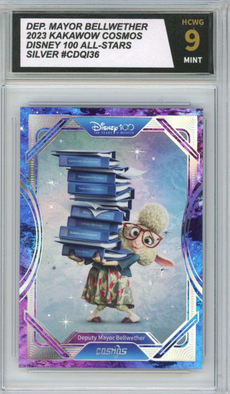 2023 Kakawow Cosmos Disney 100 All-Stars Silver #36 Mayor Bellwether HCWG 9 Image 1