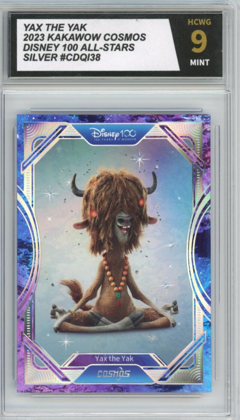 2023 Kakawow Cosmos Disney 100 All-Stars Silver #38 Yax The Yak HCWG 9 Image 1