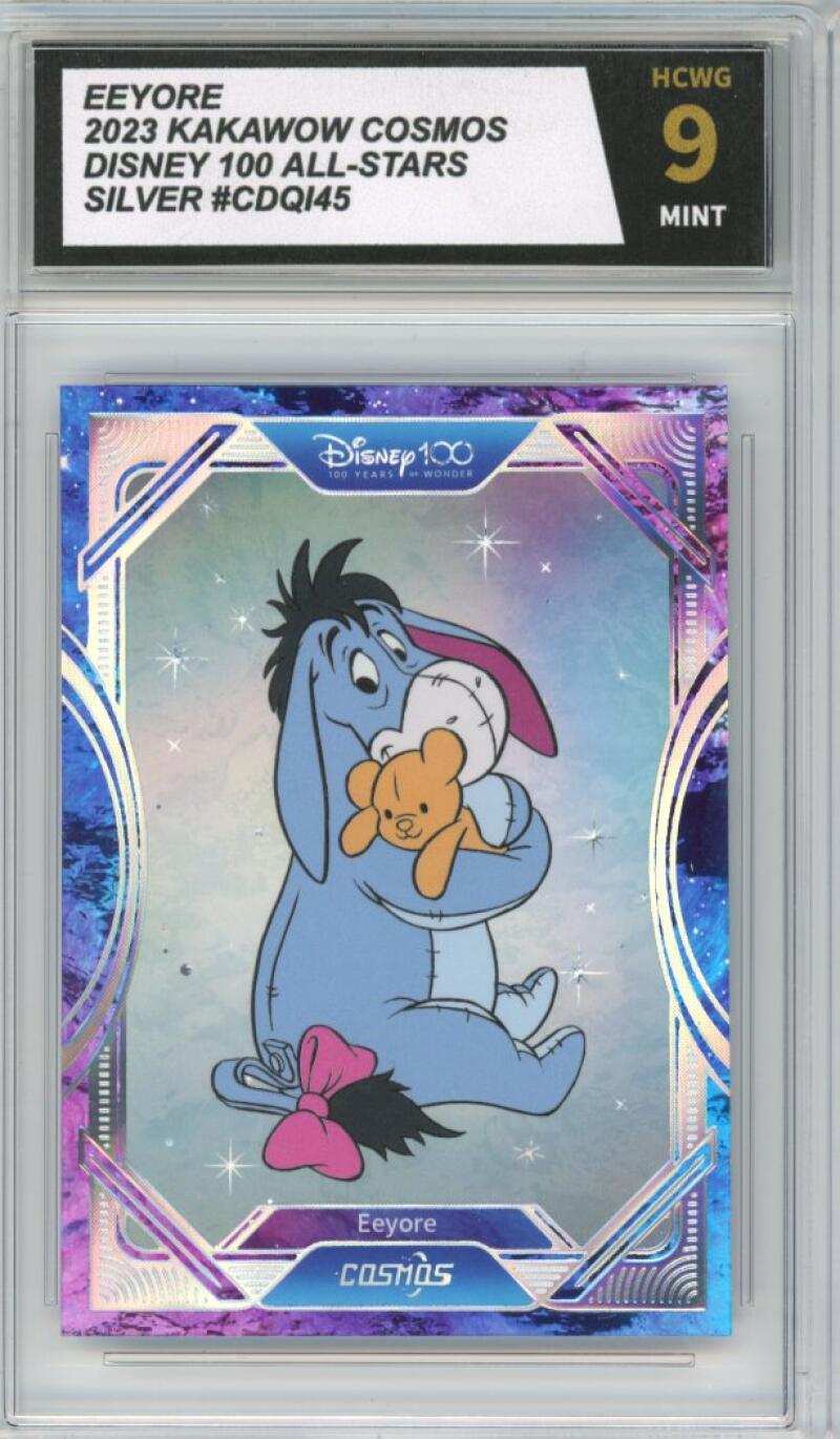 2023 Kakawow Cosmos Disney 100 All-Stars Silver #45 Eeyore HCWG 9 Image 1