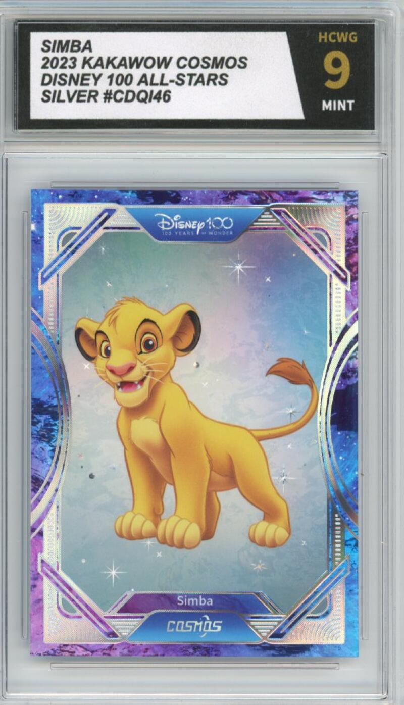 2023 Kakawow Cosmos Disney 100 All-Stars Silver #46 Simba HCWG 9 Image 1