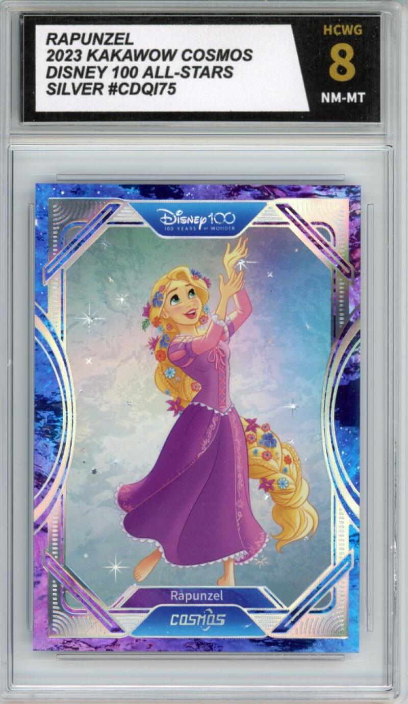 2023 Kakawow Cosmos Disney 100 All-Stars Silver #75 Rapunzel HCWG 8 Image 1