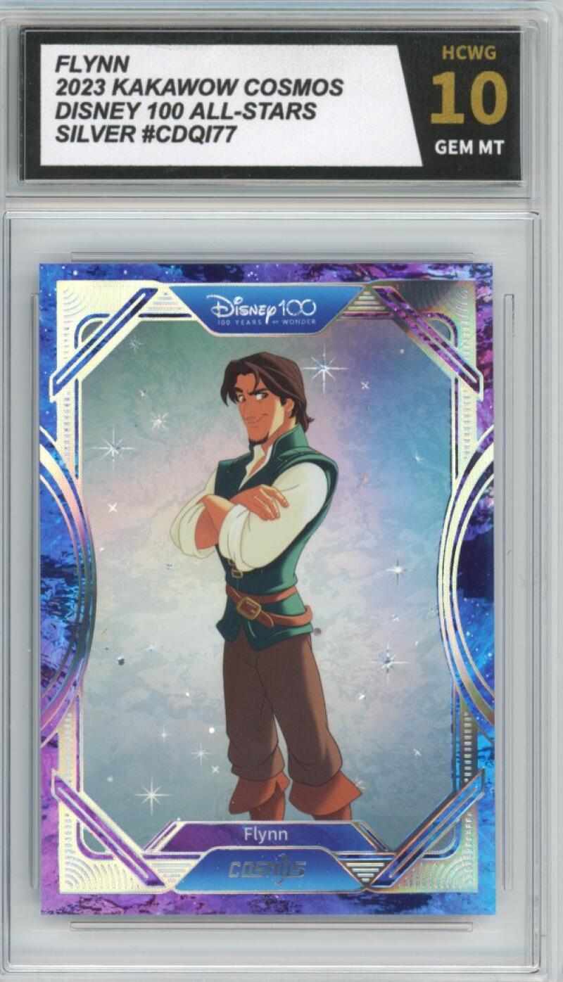 2023 Kakawow Cosmos Disney 100 All-Stars Silver #77 Flynn HCWG 10 Image 1