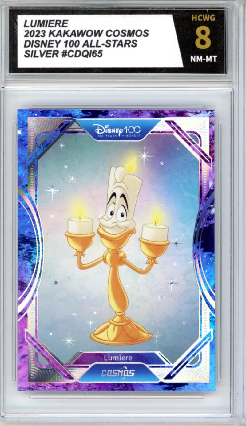 2023 Kakawow Cosmos Disney 100 All-Stars Silver #65 Lumiere HCWG 8 Image 1