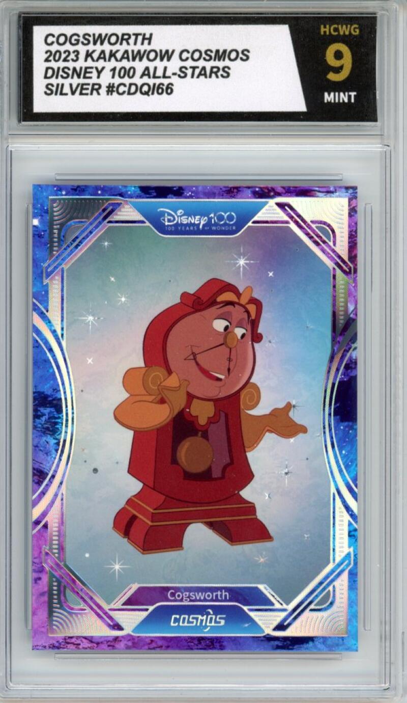 2023 Kakawow Cosmos Disney 100 All-Stars Silver #66 Cogsworth HCWG 9 Image 1