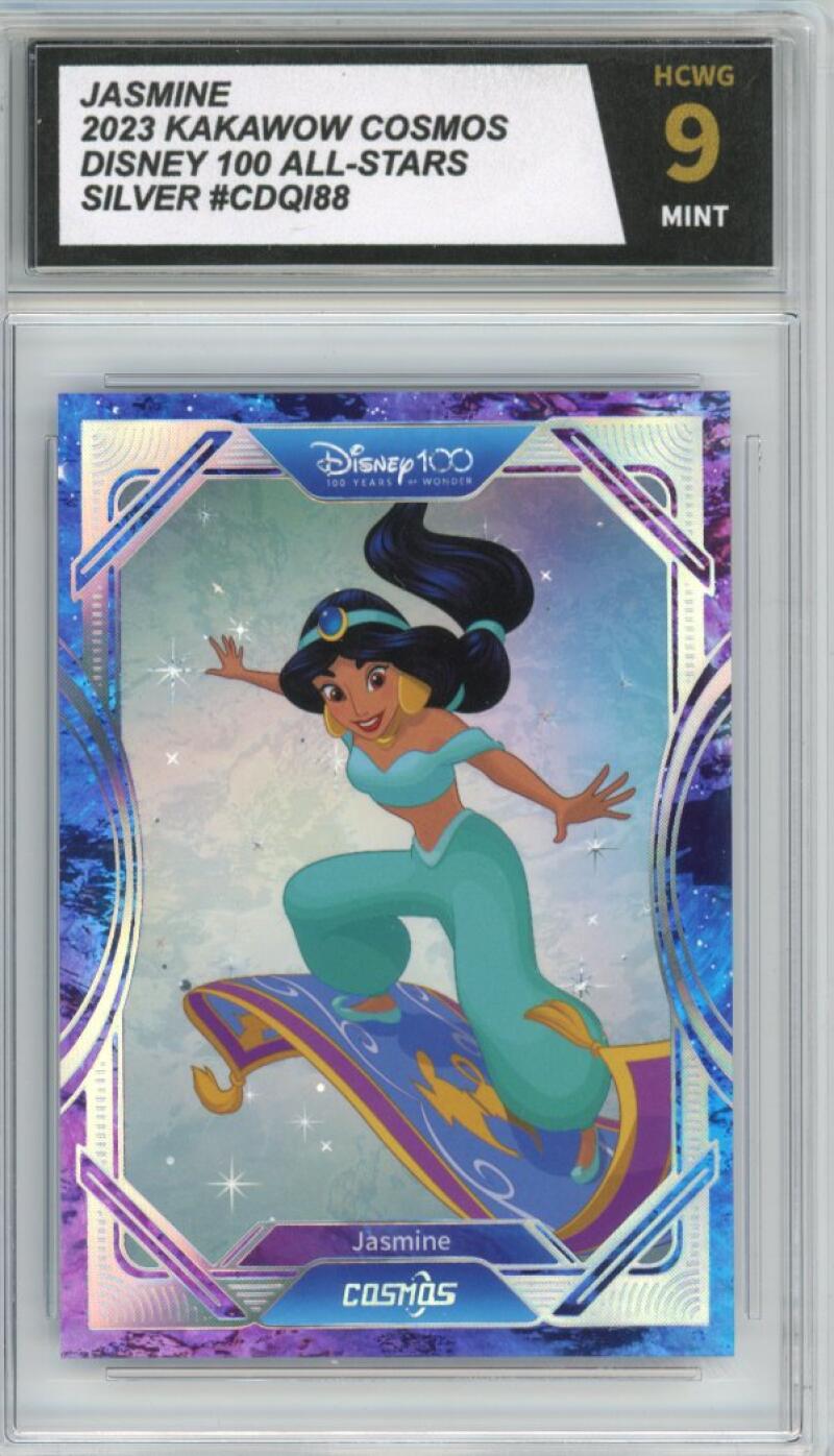 2023 Kakawow Cosmos Disney 100 All-Stars Silver #88 Jasmine HCWG 9 Image 1