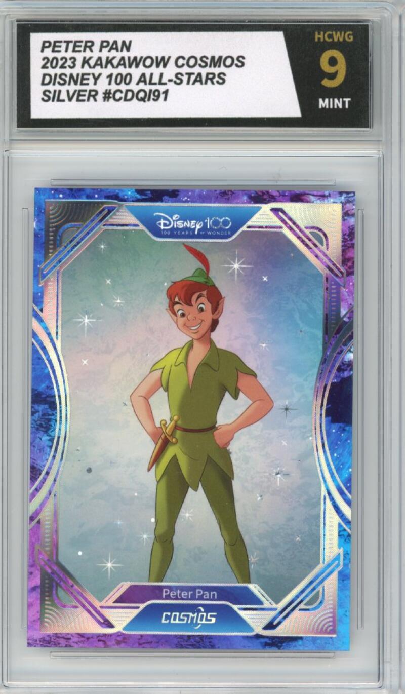 2023 Kakawow Cosmos Disney 100 All-Stars Silver #91 Peter Pan HCWG 9 Image 1