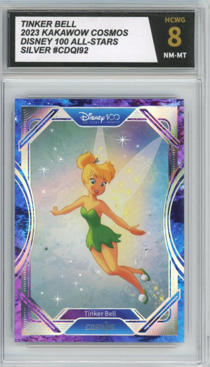 2023 Kakawow Cosmos Disney 100 All-Stars Silver #92 Tinker Bell HCWG 8 Image 1
