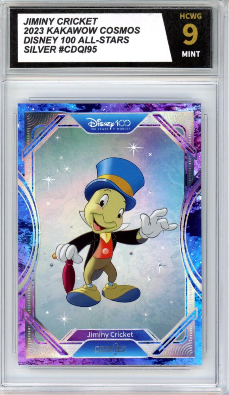 2023 Kakawow Cosmos Disney 100 All-Stars Silver #95 Jiminy Cricket HCWG 9 Image 1