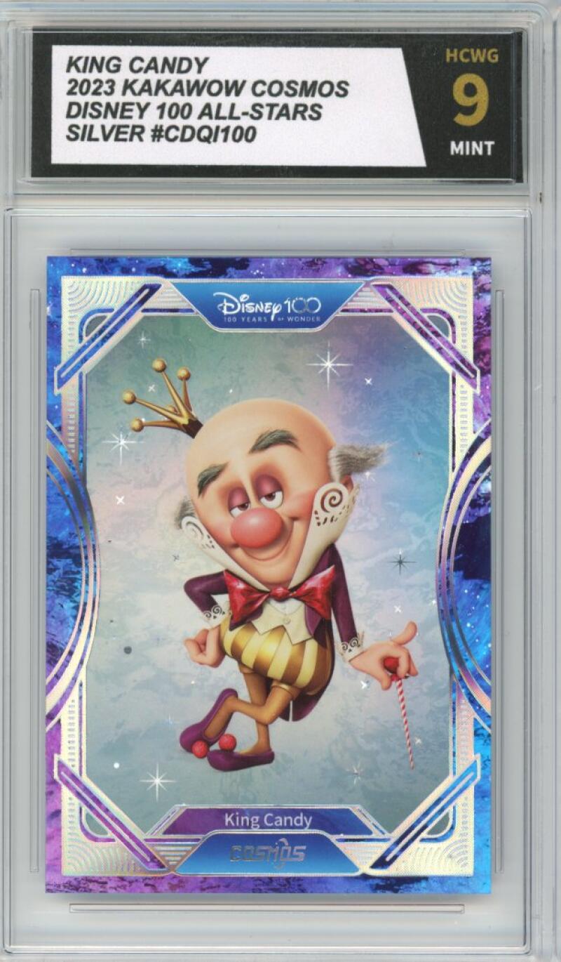 2023 Kakawow Cosmos Disney 100 All-Stars Silver #100 King Candy HCWG 9 Image 1