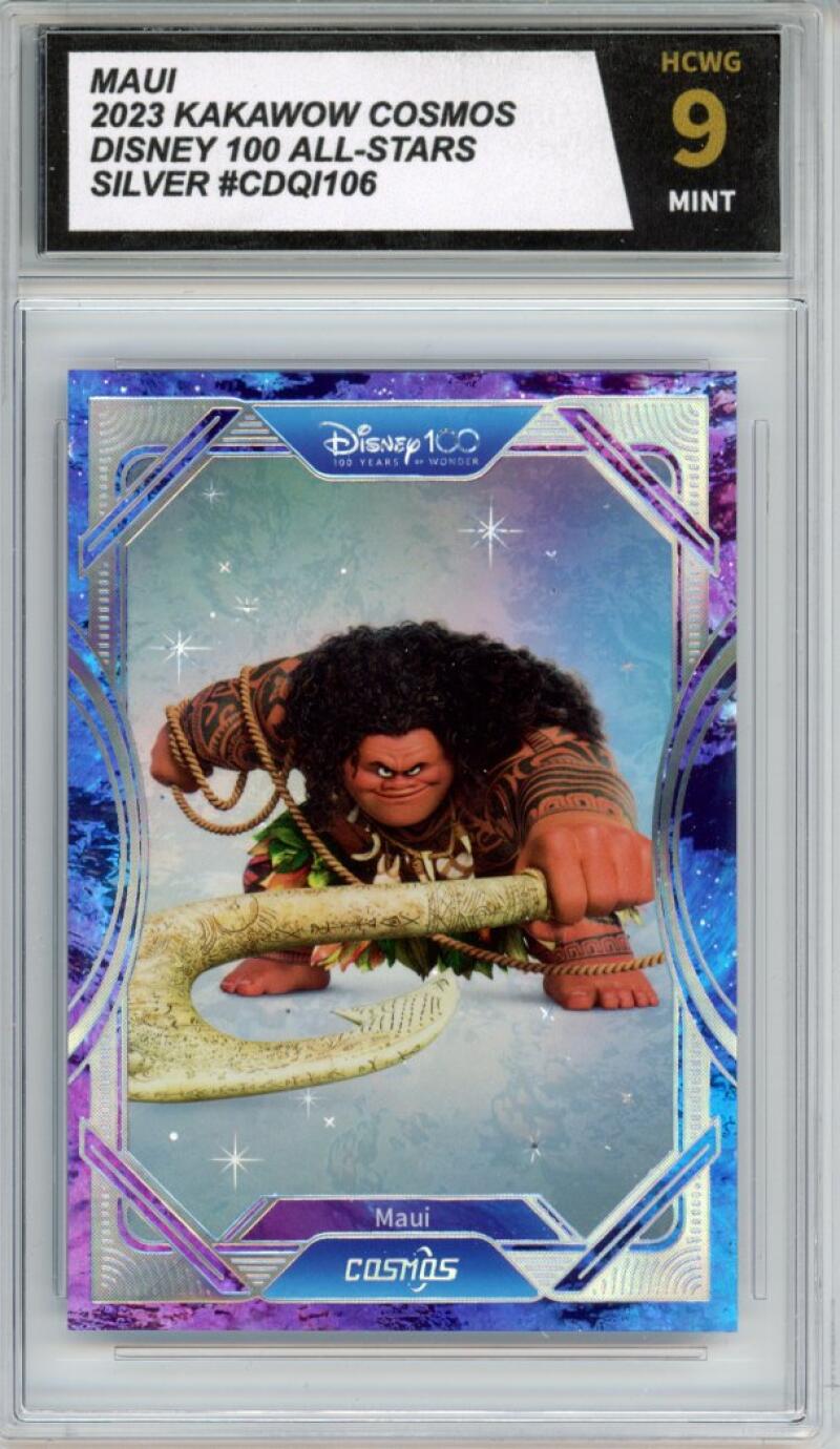 2023 Kakawow Cosmos Disney 100 All-Stars Silver #106 Maui HCWG 9 Image 1