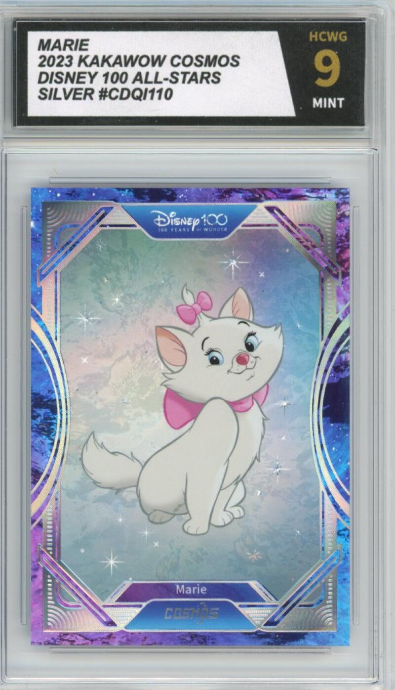 2023 Kakawow Cosmos Disney 100 All-Stars Silver #110 Marie HCWG 9 Image 1
