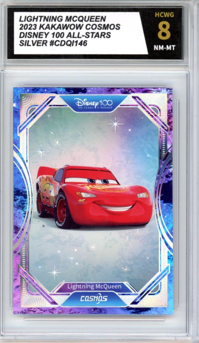2023 Kakawow Cosmos Disney 100 All-Stars Silver #146 Lightning McQueen HCWG 8 Image 1