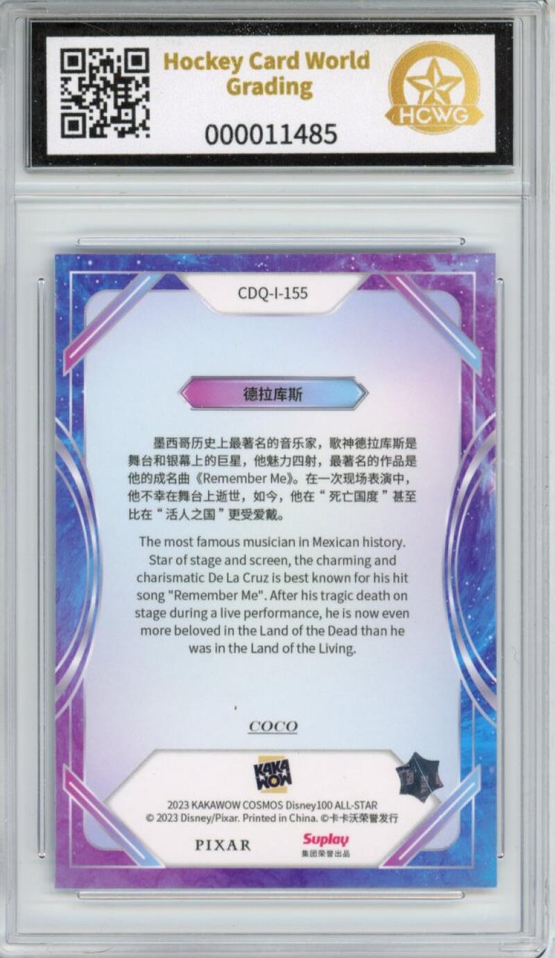 2023 Kakawow Cosmos Disney 100 All-Stars Silver #155 Ernesto De La Cruz HCWG 9 Image 2