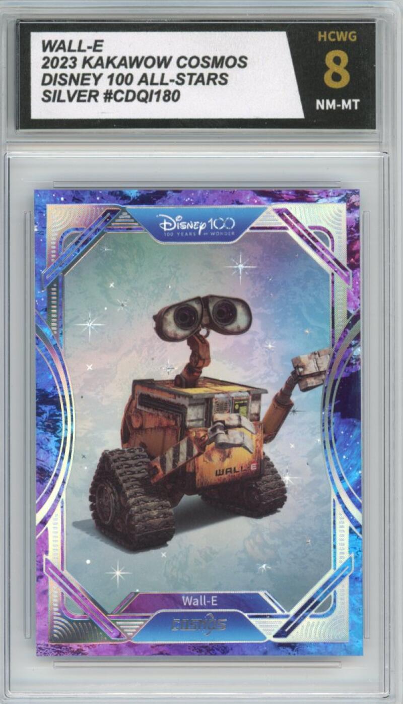 2023 Kakawow Cosmos Disney 100 All-Stars Silver #180 Wall-E HCWG 8 Image 1