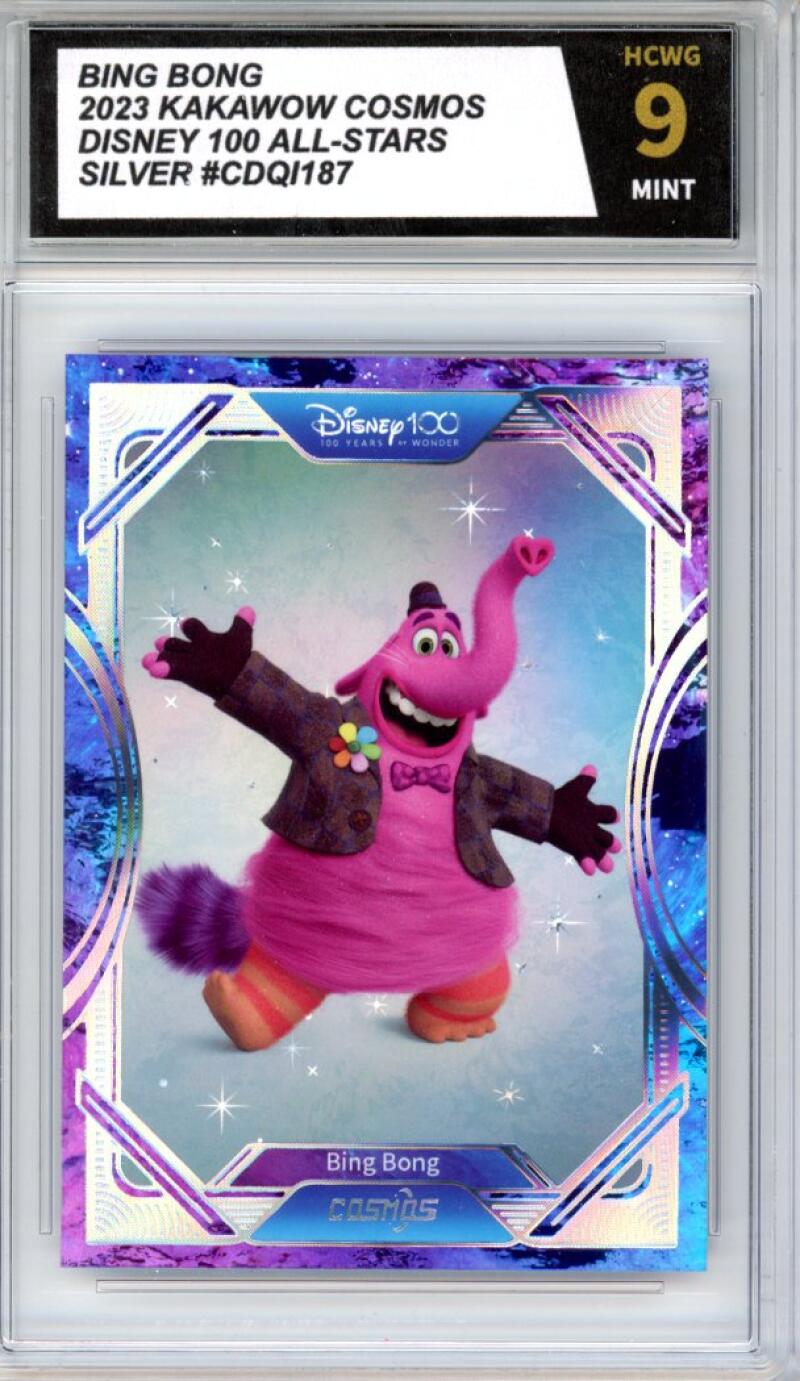 2023 Kakawow Cosmos Disney 100 All-Stars Silver #187 Bing Bong HCWG 9 Image 1