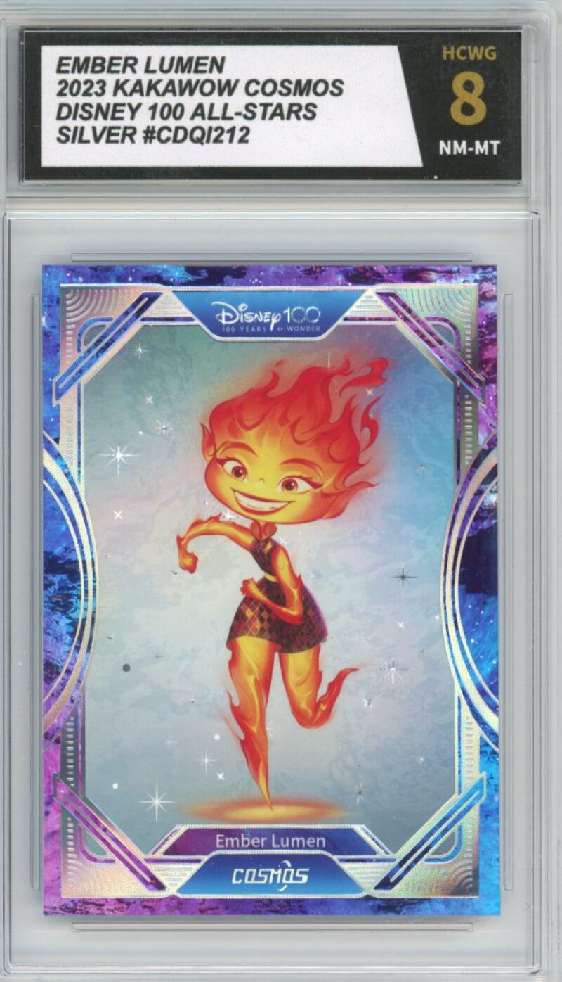 2023 Kakawow Cosmos Disney 100 All-Stars Silver #212 Ember Lumen HCWG 8 Image 1
