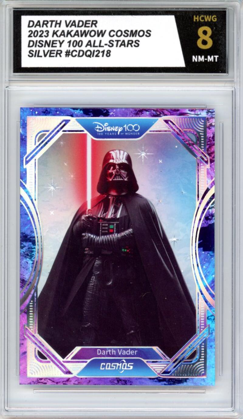 2023 Kakawow Cosmos Disney 100 All-Stars Silver #218 Darth Vader HCWG 8 Image 1