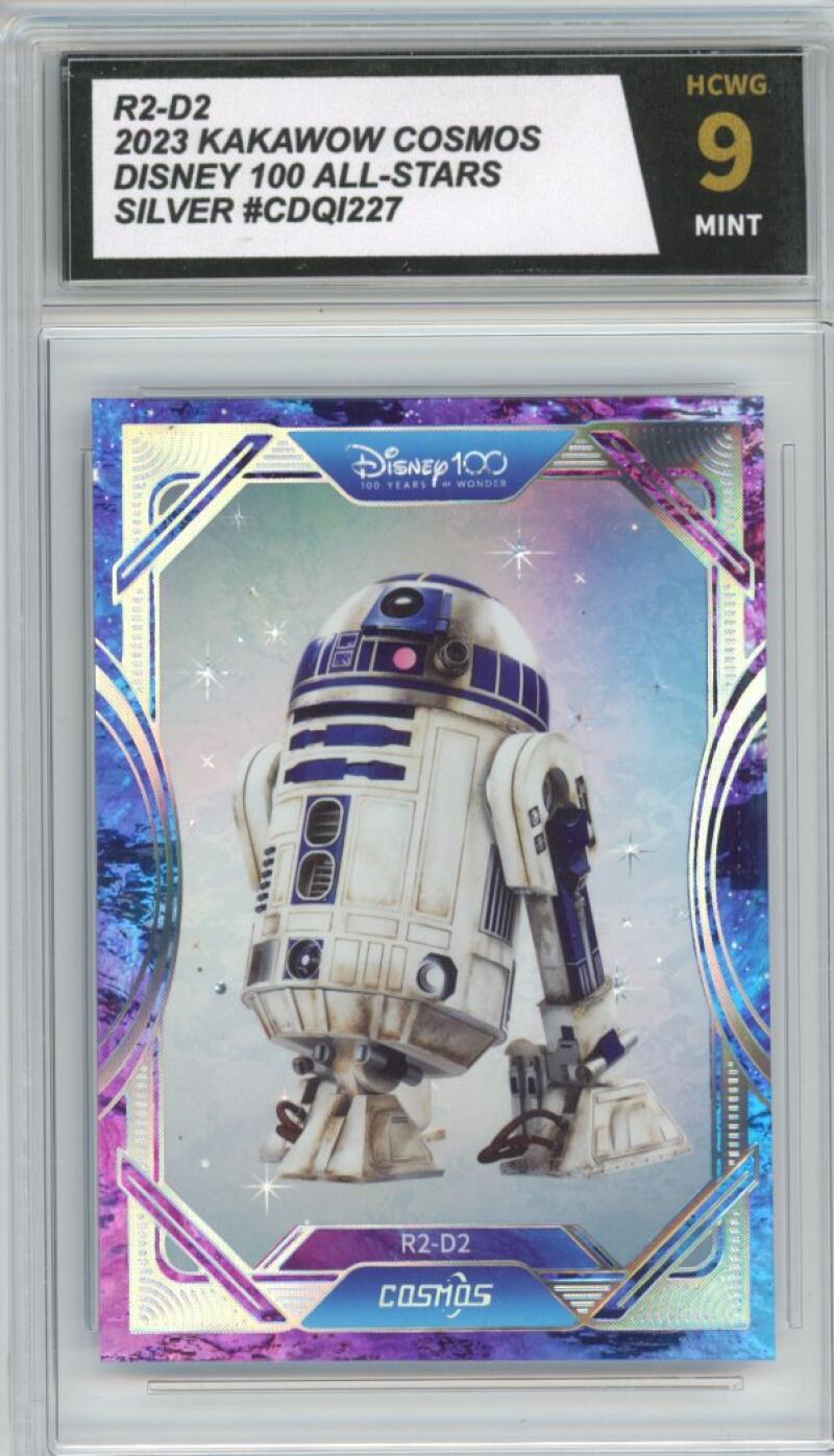 2023 Kakawow Cosmos Disney 100 All-Stars Silver #227 R2-D2 HCWG 9 Image 1
