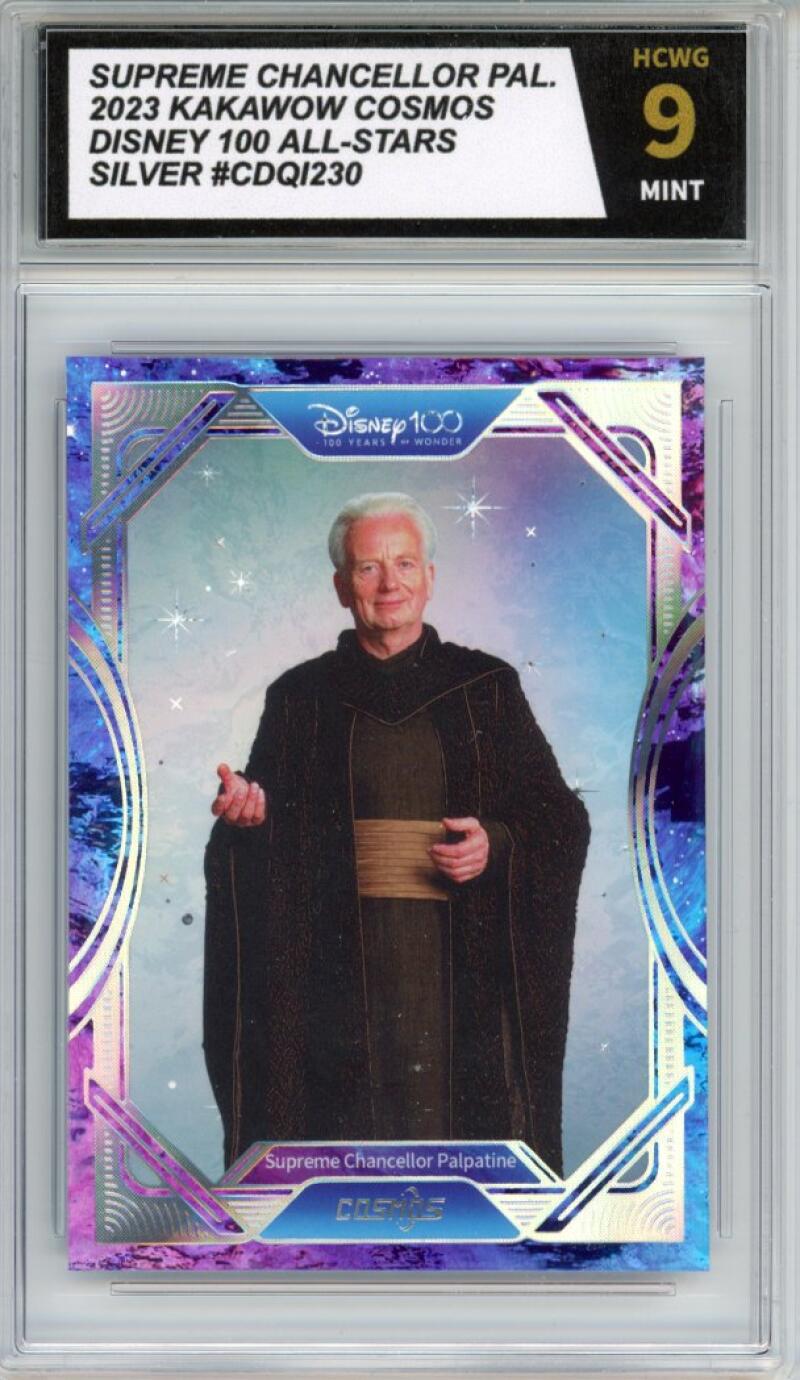 2023 Kakawow Cosmos Disney 100 All-Stars Silver #230 Supreme Chancellor HCWG 9 Image 1