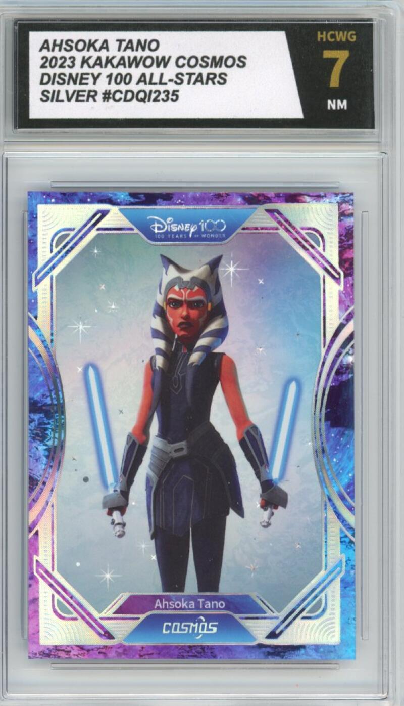 2023 Kakawow Cosmos Disney 100 All-Stars Silver #235 Ahsoka Tano HCWG 7 Image 1