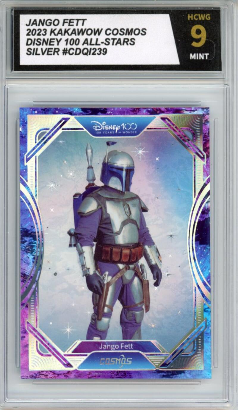 2023 Kakawow Cosmos Disney 100 All-Stars Silver #239 Jango Fett HCWG 9 Image 1