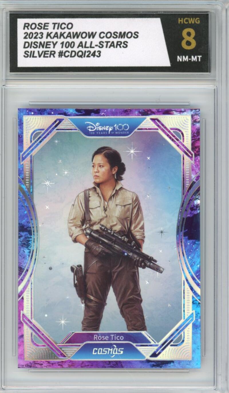 2023 Kakawow Cosmos Disney 100 All-Stars Silver #243 Rose Tico HCWG 8 Image 1