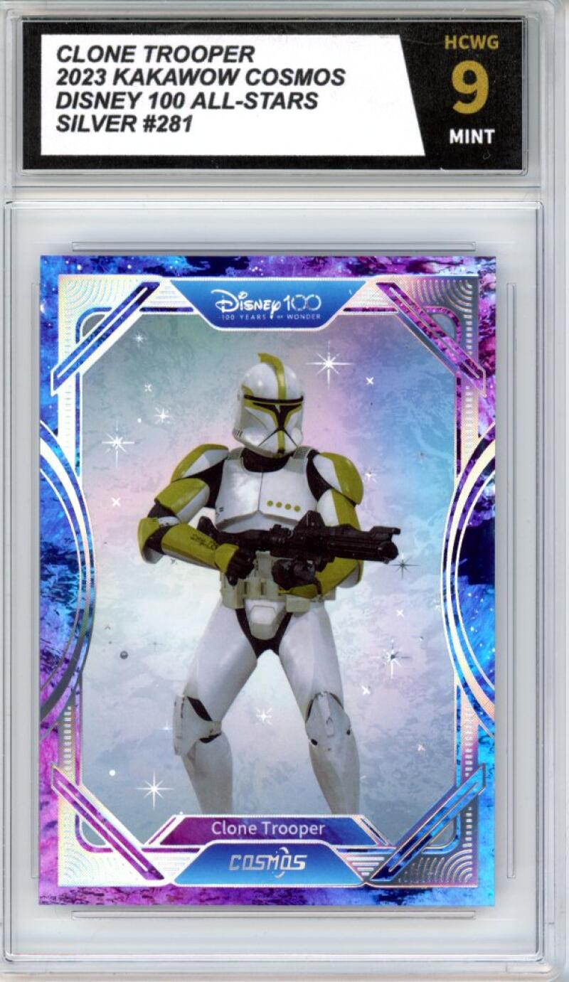 2023 Kakawow Cosmos Disney 100 All-Stars Silver #281 Clone Trooper HCWG 9 Image 1