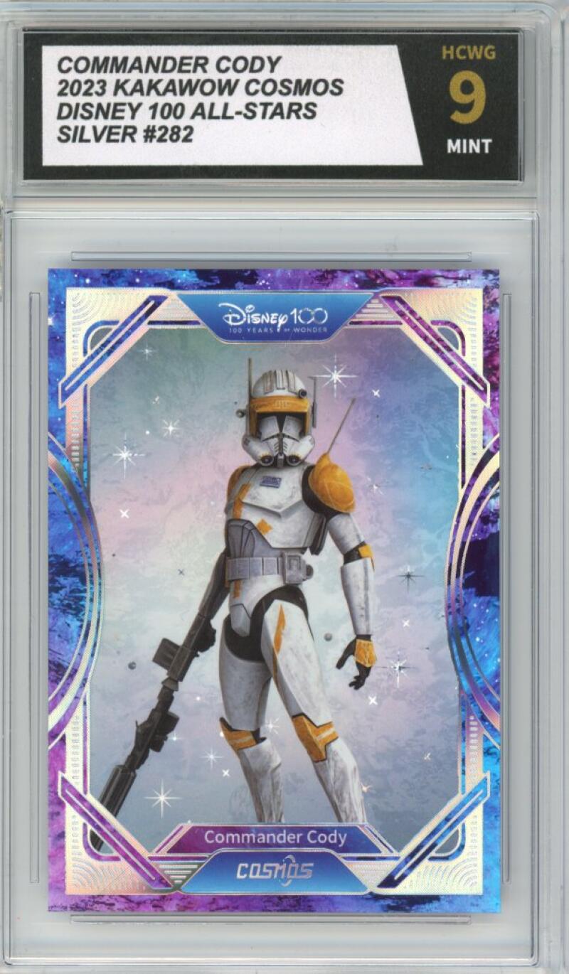2023 Kakawow Cosmos Disney 100 All-Stars Silver #282 Commander Cody HCWG 9 Image 1