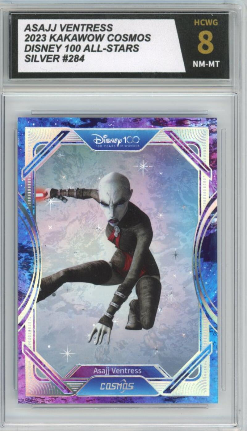 2023 Kakawow Cosmos Disney 100 All-Stars Silver #284 Asajj Ventress HCWG 8 Image 1