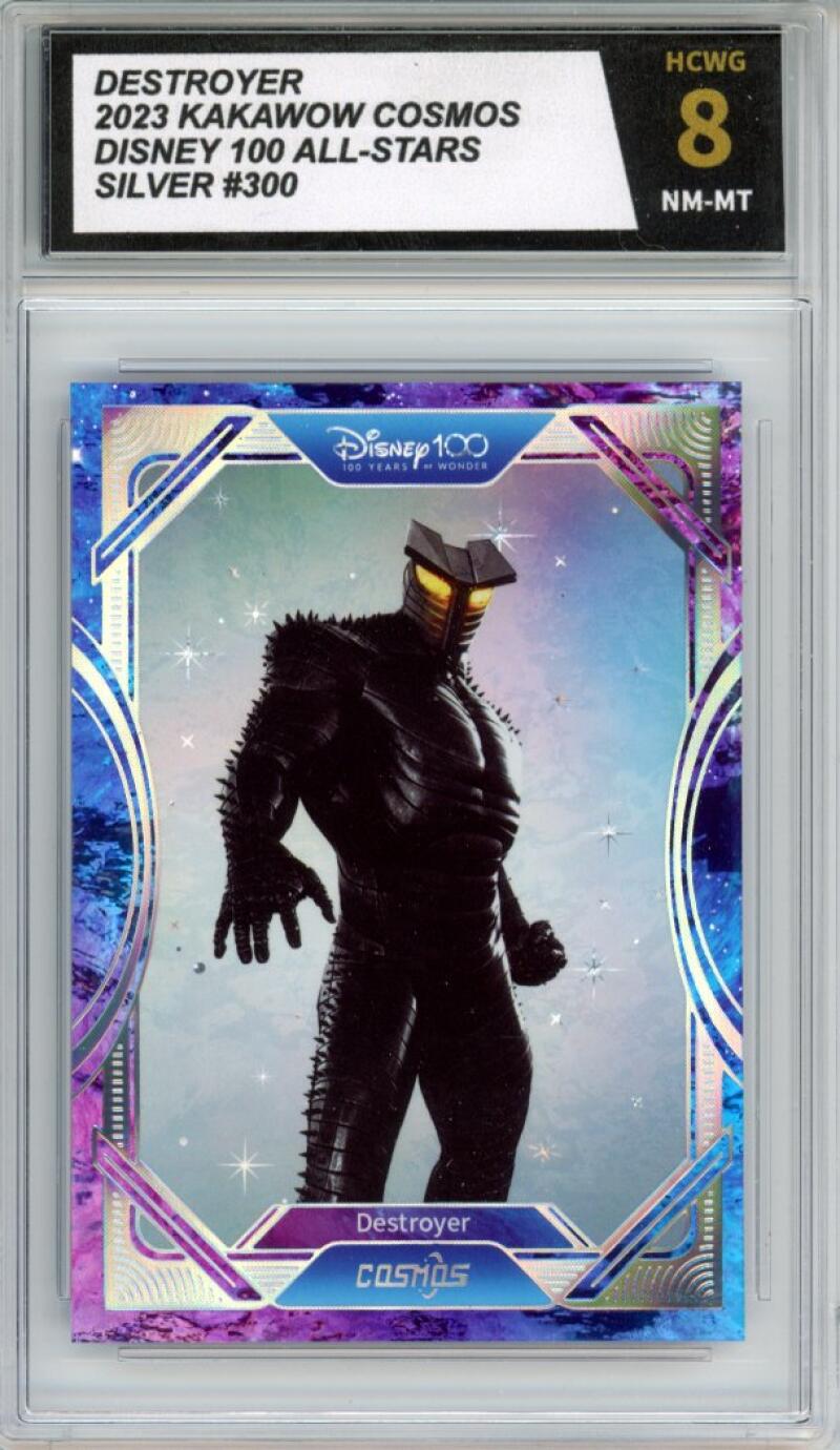 2023 Kakawow Cosmos Disney 100 All-Stars Silver #300 Destroyer HCWG 8 Image 1