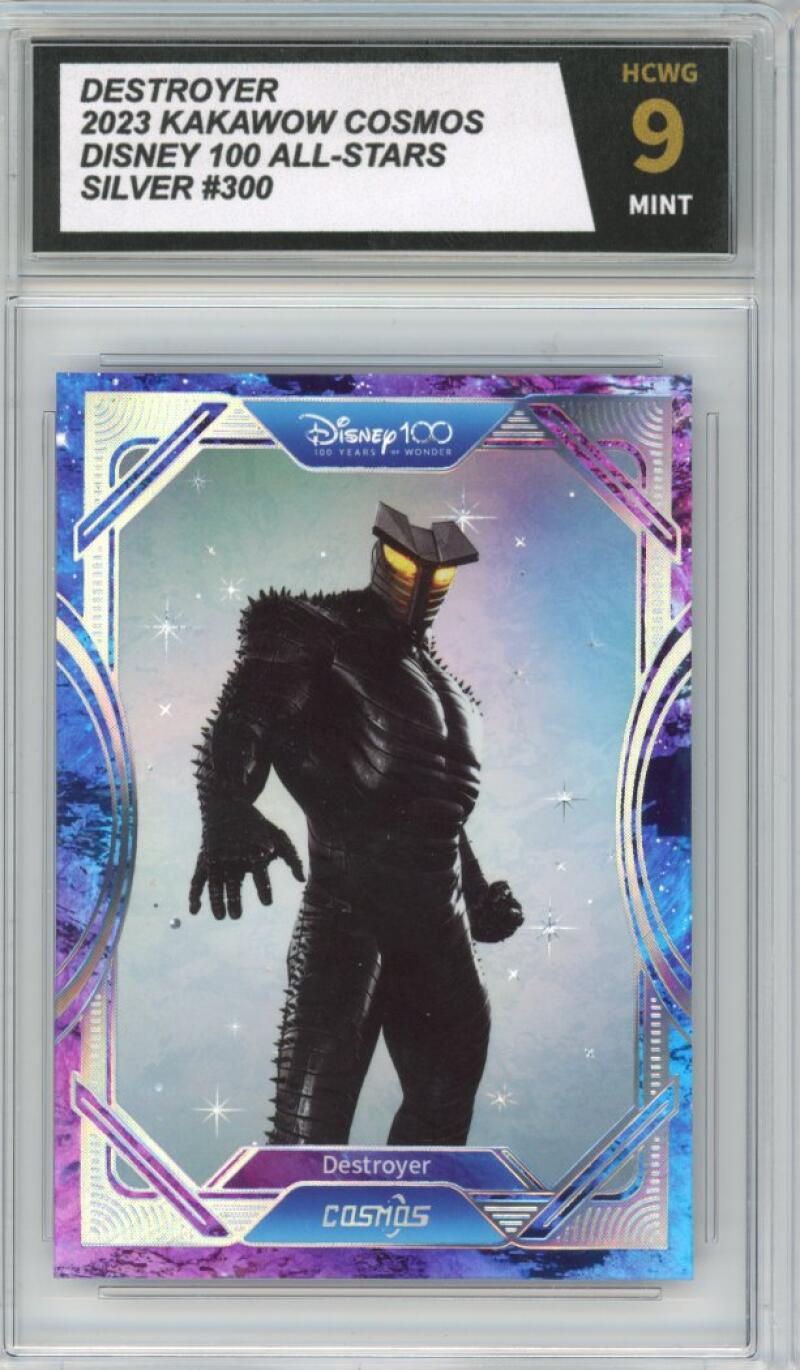 2023 Kakawow Cosmos Disney 100 All-Stars Silver #300 Destroyer HCWG 9 Image 1