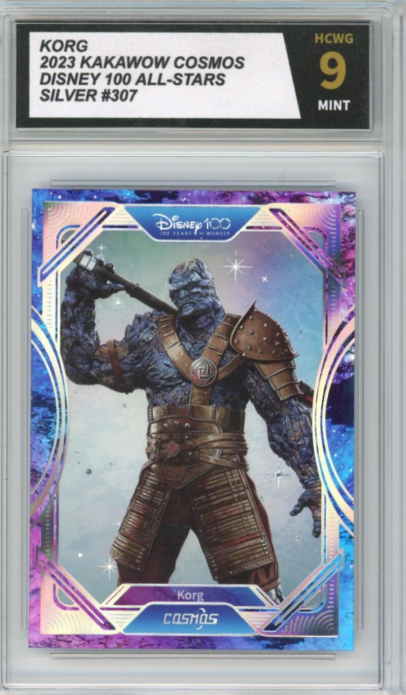 2023 Kakawow Cosmos Disney 100 All-Stars Silver #307 Korg HCWG 9 Image 1